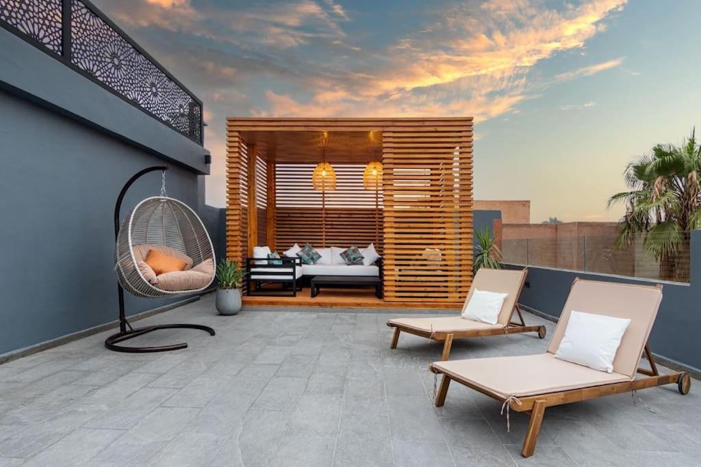 Appartement Cosy Au Coeur De Marrakech Avec Piscine Marrakesh Esterno foto